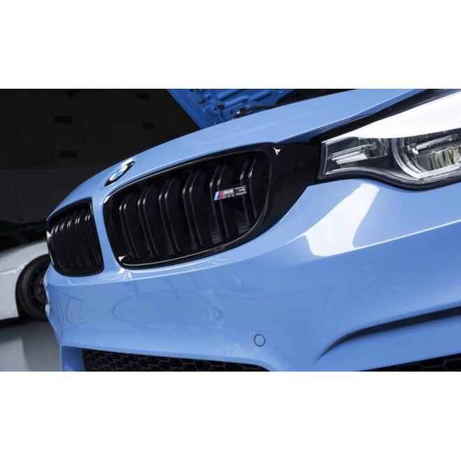 Grade em forma de rim preta brilhante F80 M3