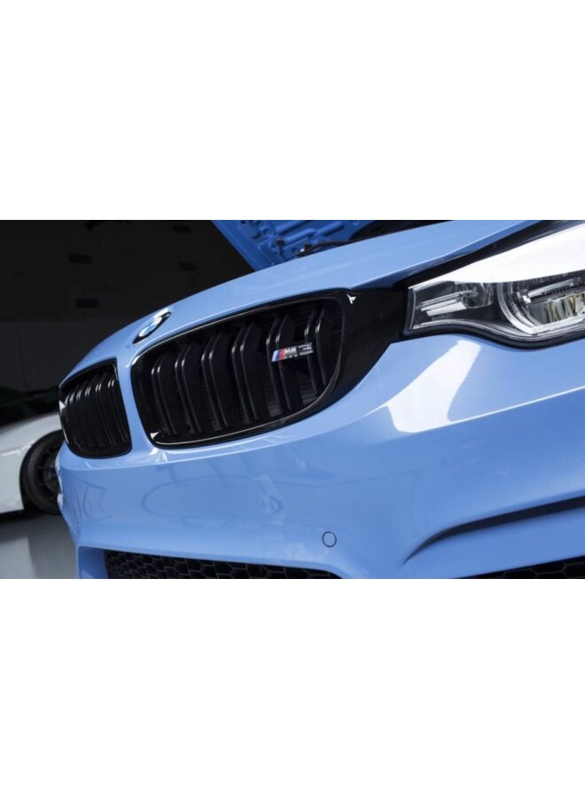 Gloss black kidney grille F80 M3