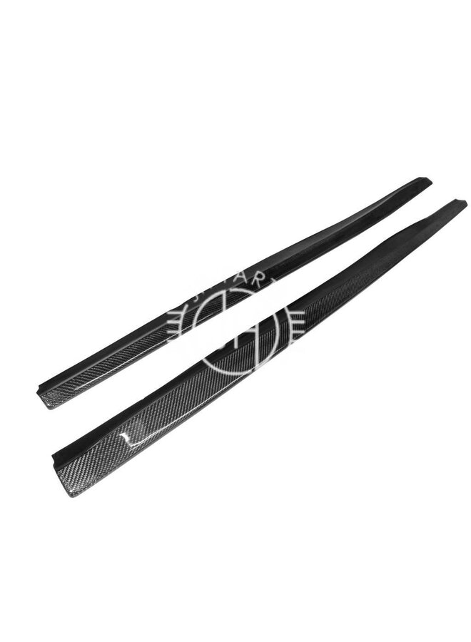 Carbon side skirt extension E90/E91