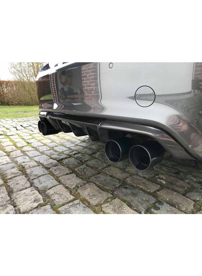Difusor de carbono Performance BMW F87 M2