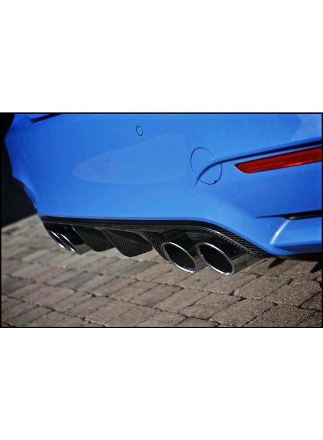 Diffusore in carbonio Performance BMW M3 M4 F80 F82 F83