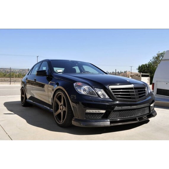 Carbon E63 AMG V style lip