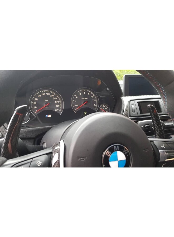 Echt Carbon Schaltwippen für BMW M Car M2 M3 M4 M5 M6 X5M X6M real carbon  Schaltwippen Shift Paddel - beim Dipl.-Ing. am Bodensee