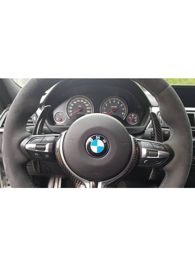 Lot De 2 Rallonges De Palettes De Changement De Vitesse Pour BMW M2/M3/M4/M5/M6/X5 M/X6 M - En Alliage