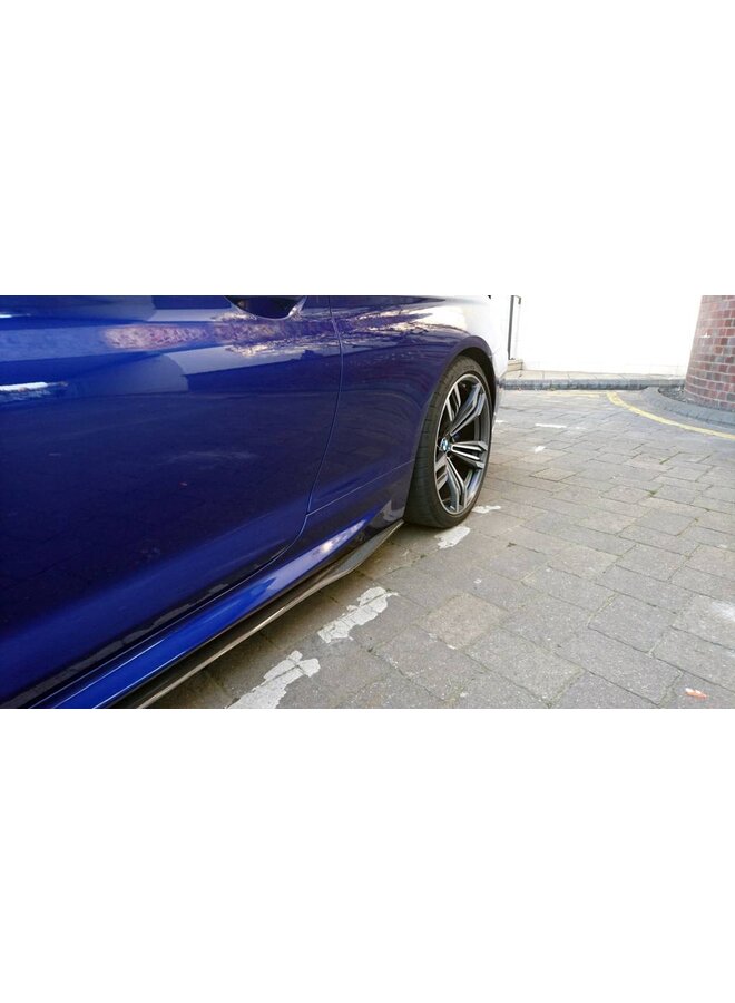 Carbon V style side skirt F12/F13 M6