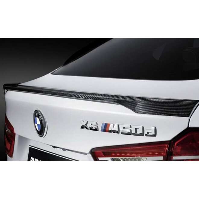 Spoiler ad alte prestazioni BMW X6 F16 Carbon M