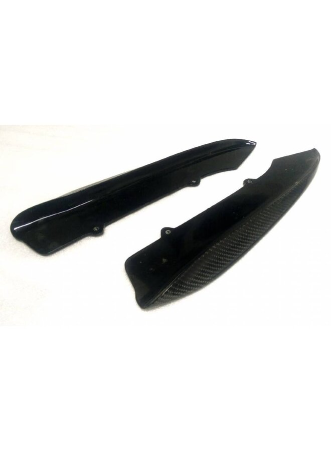 BMW Carbon achter bumper splitter E9x M3