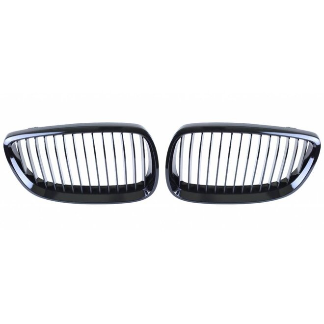 BMW E92 E93 Serie 3 Pre-lci Griglia a doppio rene nera lucida