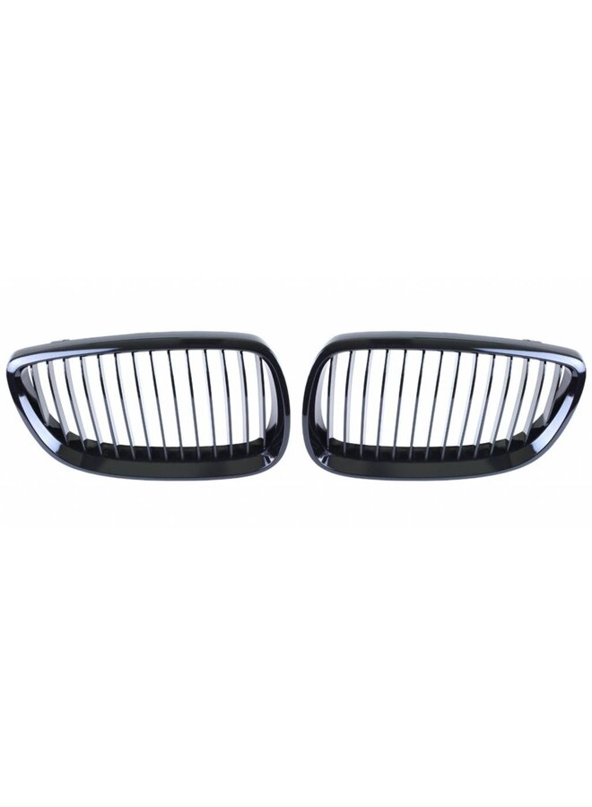 BMW E92/E93 Pre-LCI calandra a doppio rene nera lucida