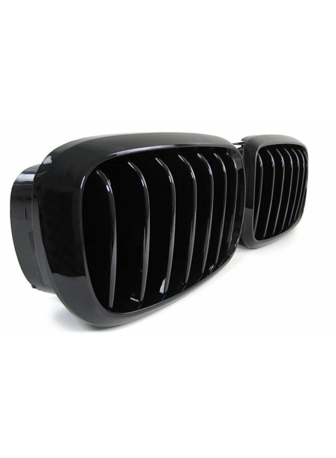 BMW X5 / X6 F15 F16 hochglänzende schwarze Niere