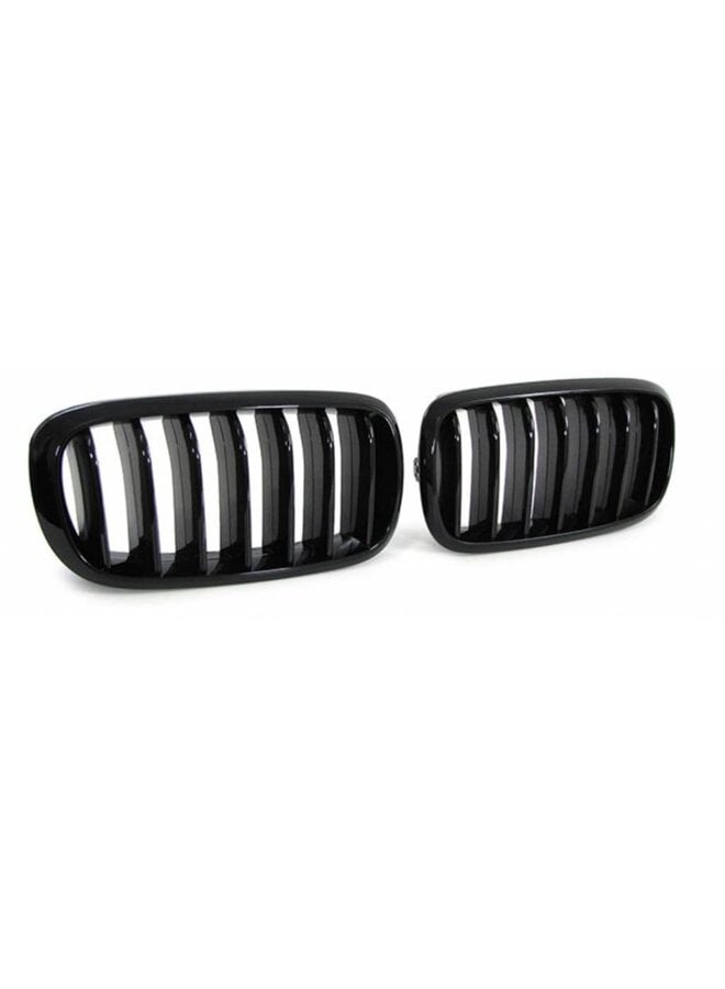 BMW X5 / X6 F15 F16 hoogglans zwarte nieren