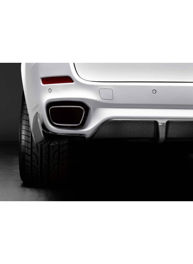 Diffuseur de style performance en carbone BMW X5 F15