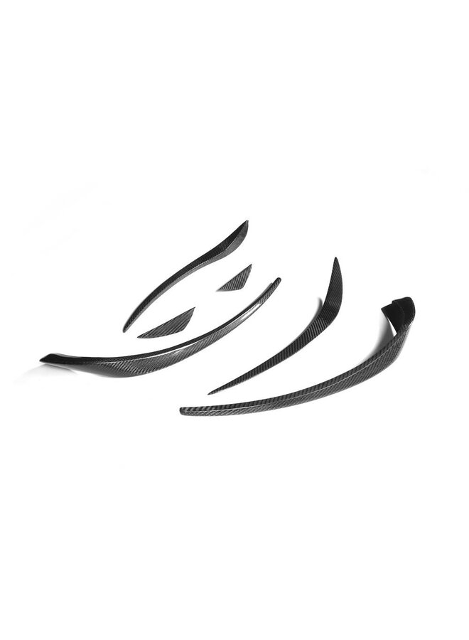 Répartiteur de pare-chocs avant carbone W117 CLA