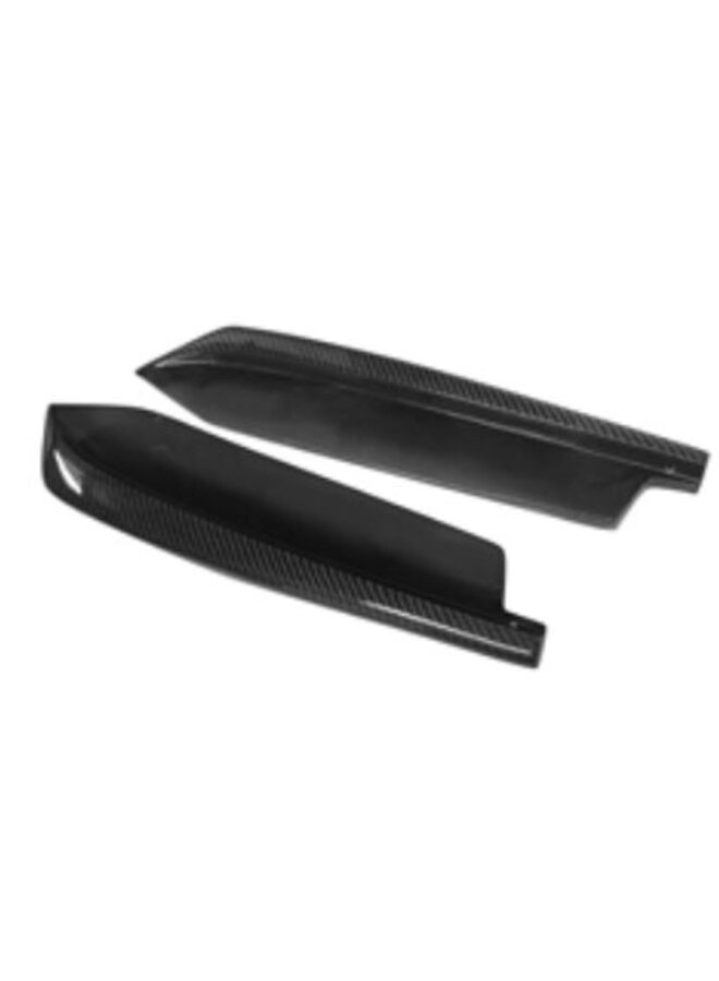 Carbon achterbumper splitter E92/E93