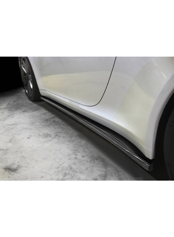 Carbon side skirt extensions 991 911 GT3 (rs)