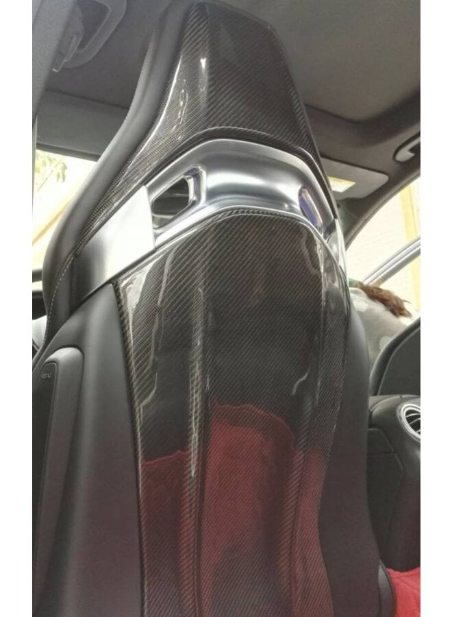 Carbon seat cover