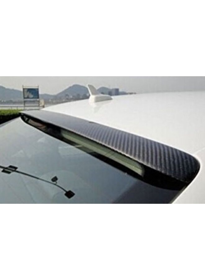 Spoiler de teto estilo Audi A4 B8 em carbono B