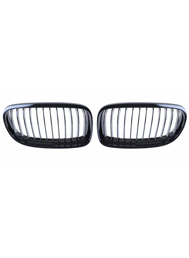 BMW E90 E91 3 Serie LCI Hoogglans zwarte grill nieren