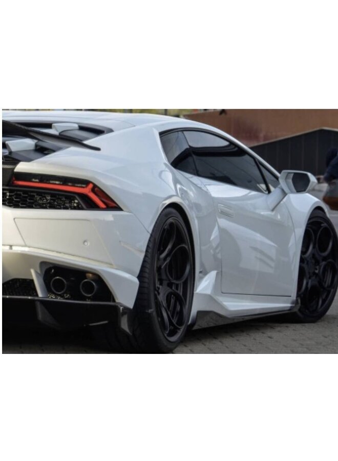 Extension de jupe latérale Lamborghini Huracan Carbon DM Style