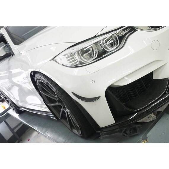 BMW F80 F82 F83 M3 M4 RZ Estilo canard de carbono