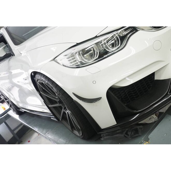 BMW F80 F82 F83 M3 M4 RZ Estilo canard de carbono