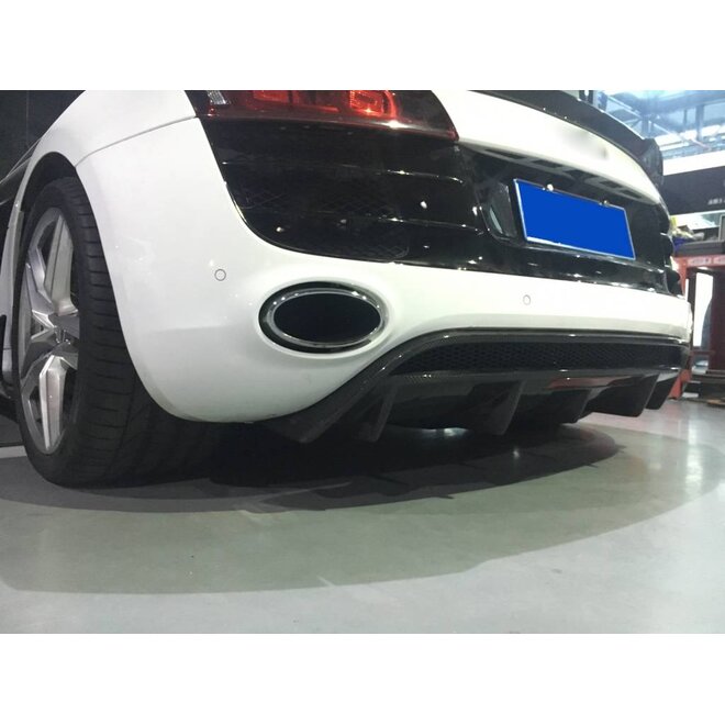 Diffusore in carbonio Audi R8 V8
