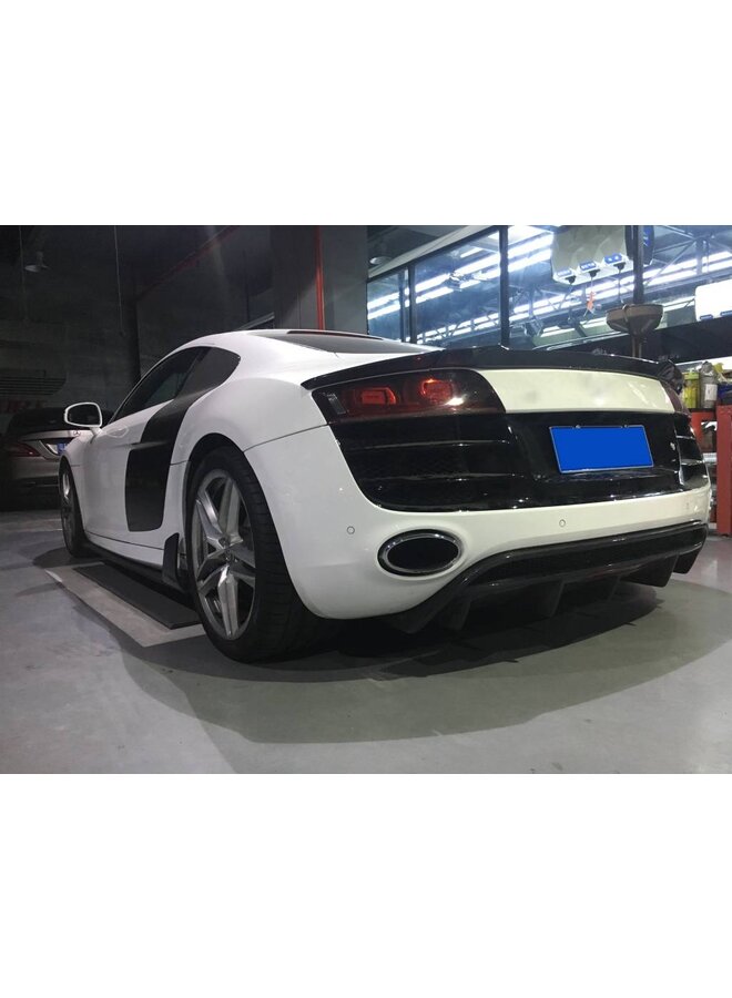 Diffusore in carbonio Audi R8 V8 V10