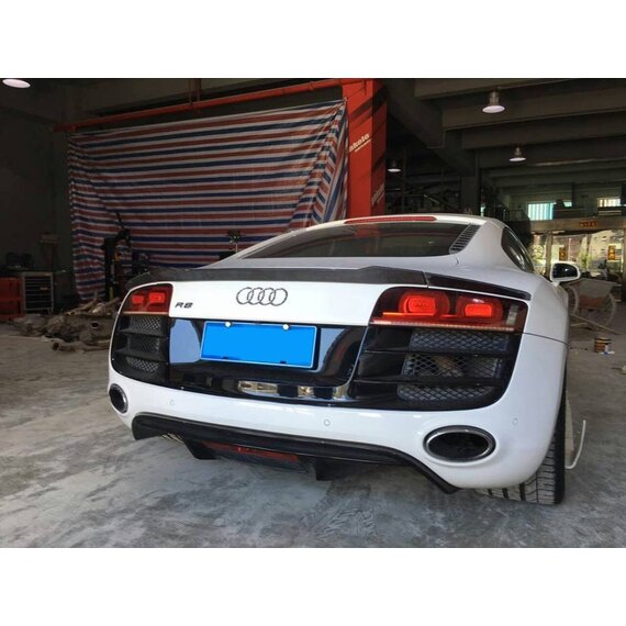 Alerón estilo Audi R8 V8 V10 Carbon V