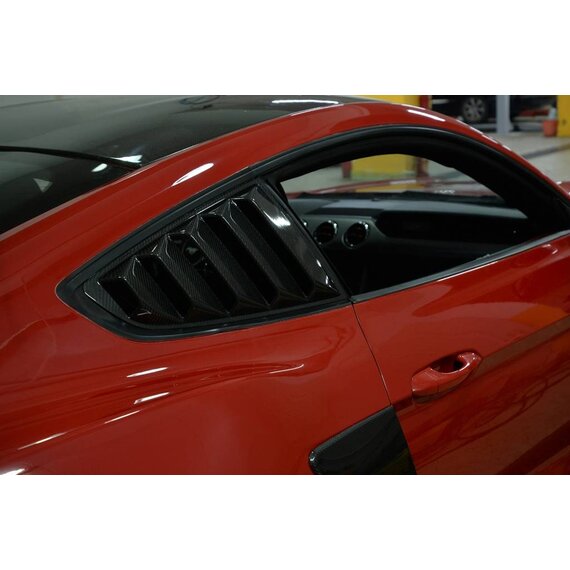 Tampa de ventilação de janela de carbono Gt350R