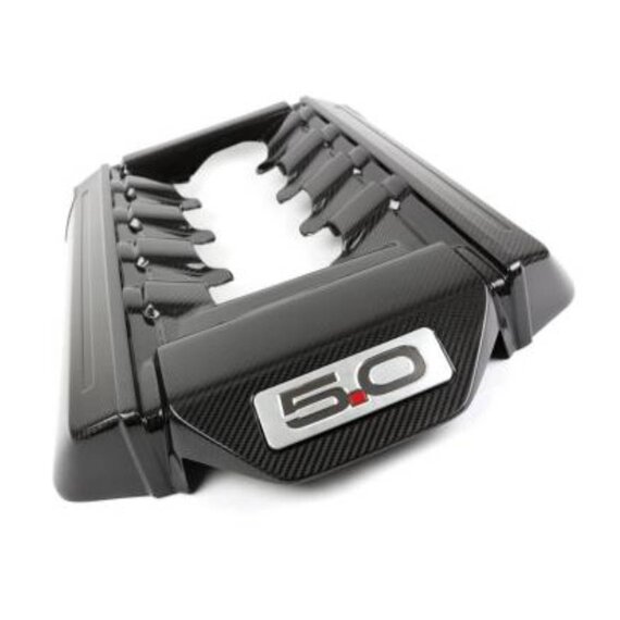 Copertura motore in carbonio