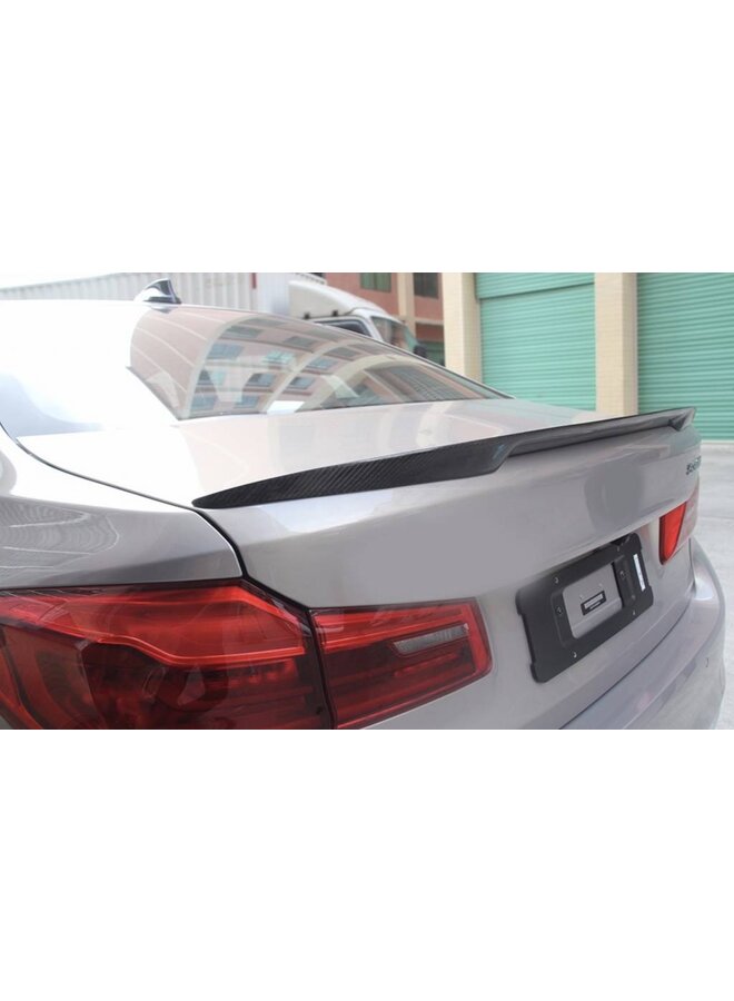 Spoiler de desempenho de carbono BMW G30 Série 5