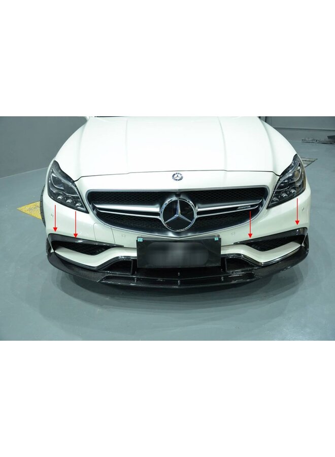 Copertura paraurti in carbonio Mercedes CLS63 AMG