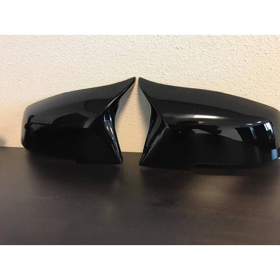 Hochglänzende schwarze Spiegelabdeckung im M4-Stil BMW 1 2 3 4 Serie F20 F22 F30 F32
