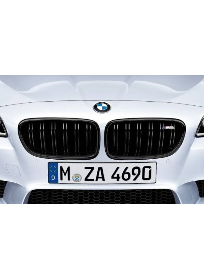 High-gloss black grill kidney grille F10 M5