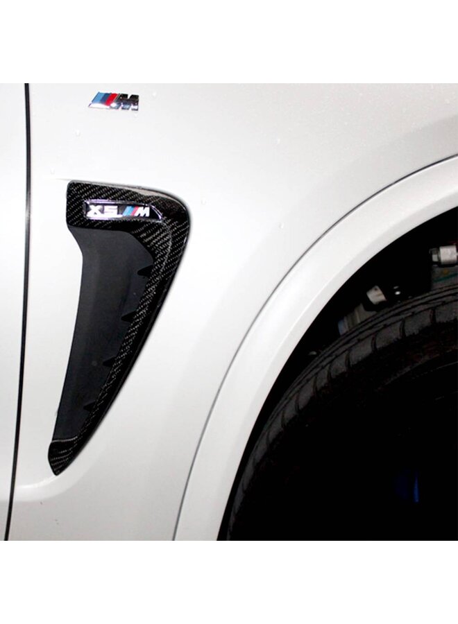 Carbon side air scoop