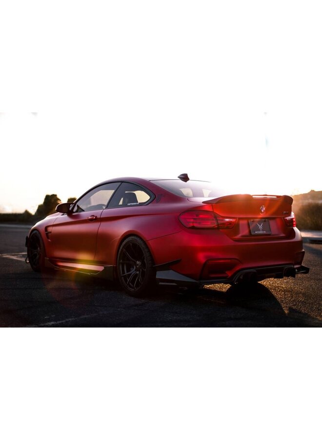 Diffusore in carbonio MAD fang tipo 3