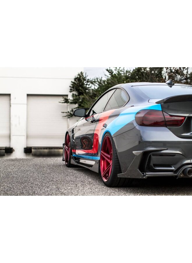 Carbon side skirts MAD F8x M3 / M4