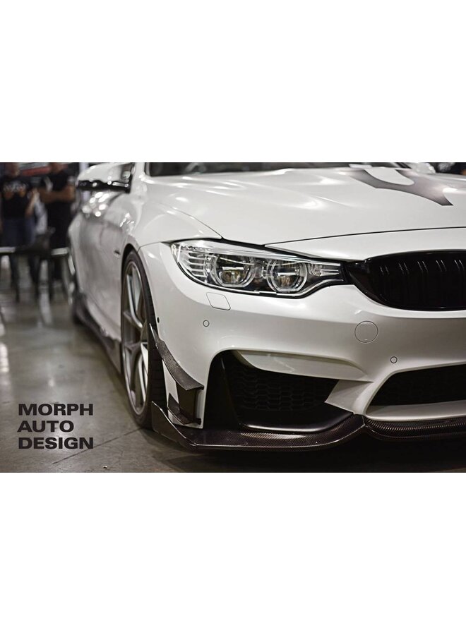 Carbon front lip MAD Type 2