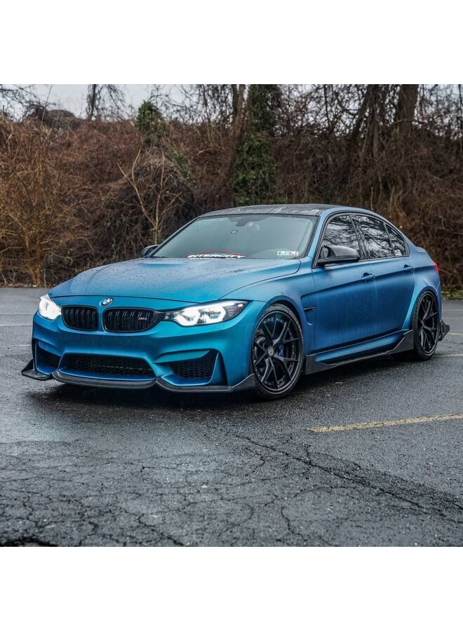 Lábio dianteiro em carbono MAD Tipo 2