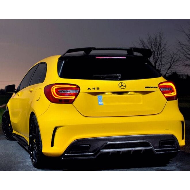 Mercedes W176 A45 AMG Carbon RZ Style spoiler
