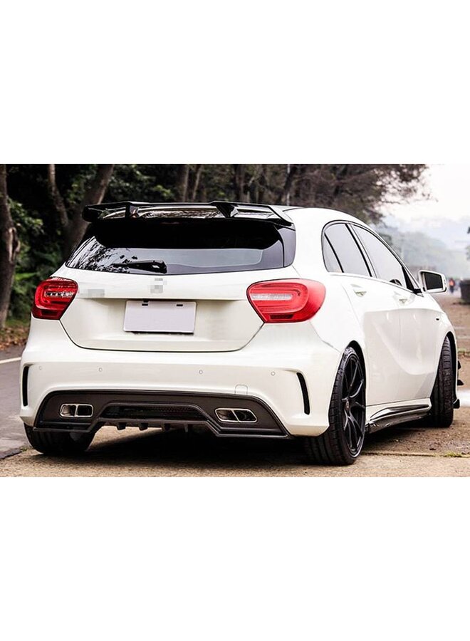 Diffusore in carbonio stile RZ A45 AMG