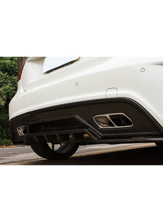 Difusor estilo RZ em carbono A45 AMG