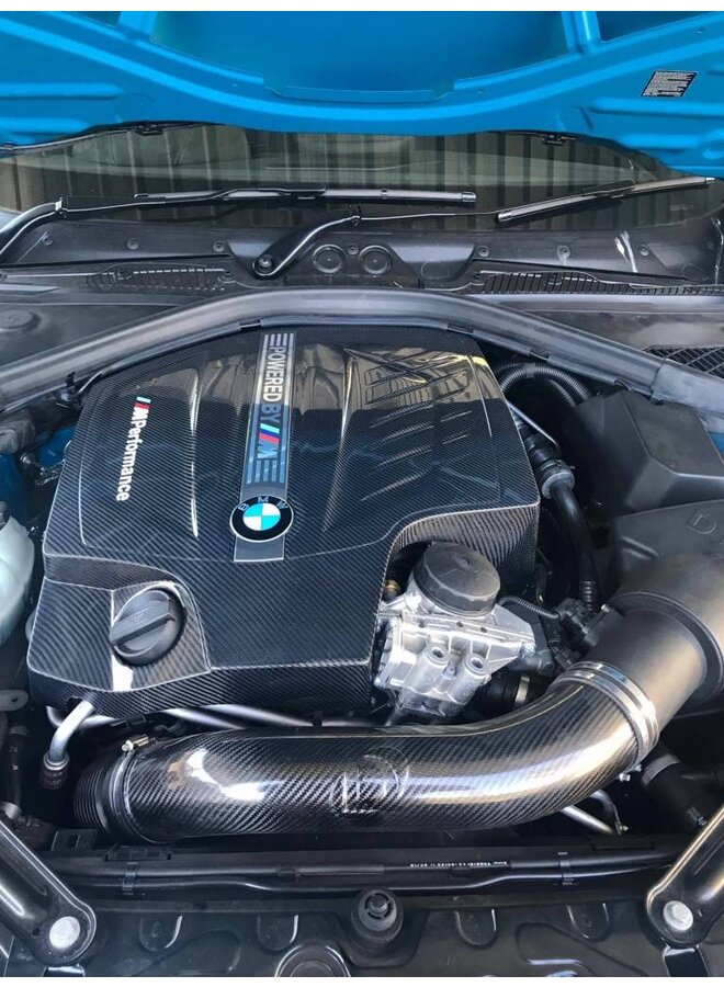 Carbon engine cover M2