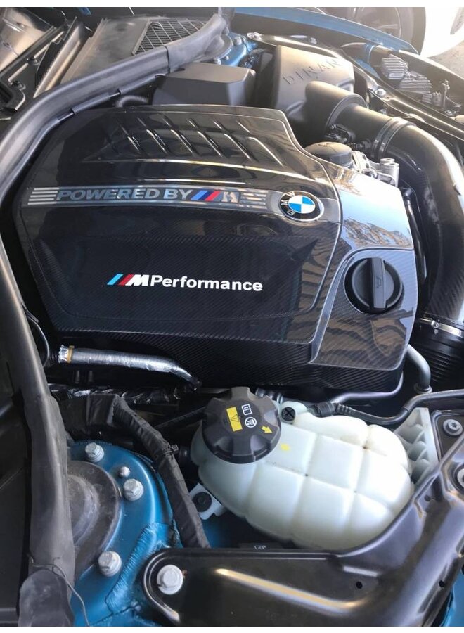 Carbon engine cover M2