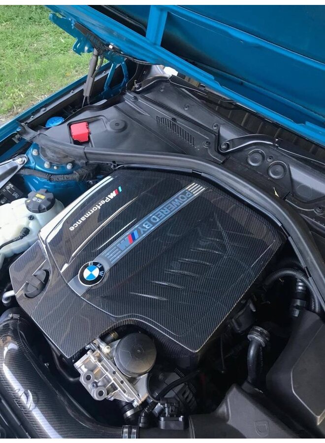 Carbon engine cover M2