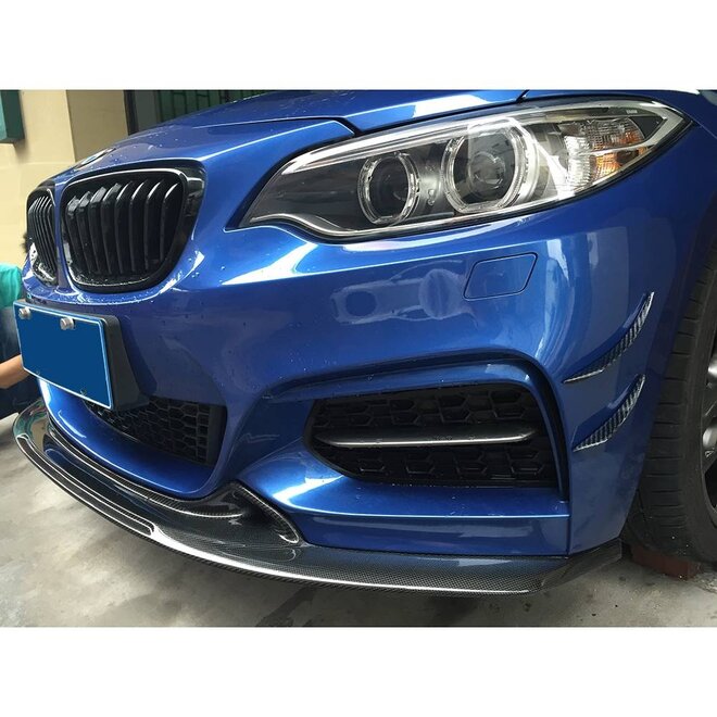 BMW F22 F23 2 Series Carbon canards