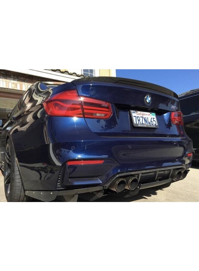 Difusor estilo VA em carbono BMW F80 F82 F83 M3 M4