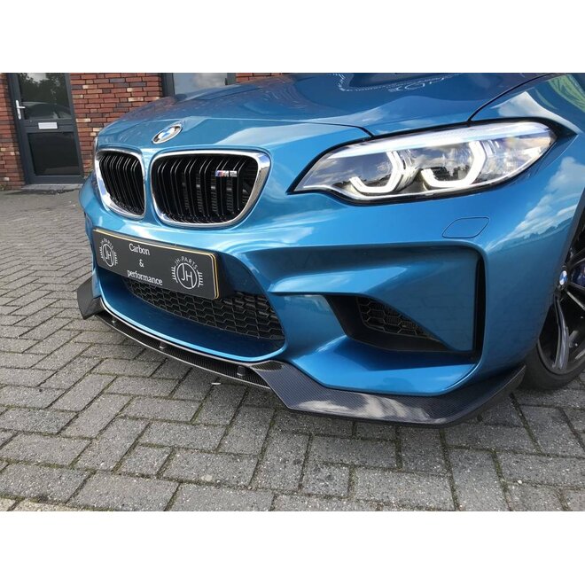 Carbon V Style front lip BMW F87 M2