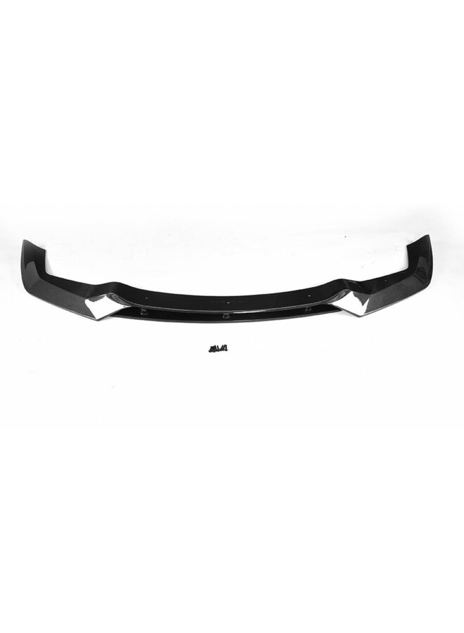 Carbon V Style front lip F87