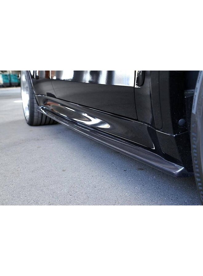 Carbon side skirt X5 X6